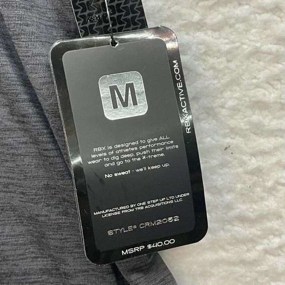 RBX Shirt Mens Medium Gray Xtrain Performance Classiccore Outdoor Basic Normcore - Picture 8 of 13